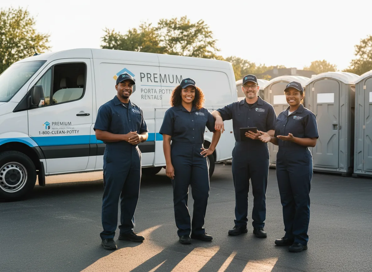 VIP Portable Toilets company in Jones, MI